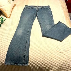 Ann Taylor Loft Modern Flare Jeans (Tall)